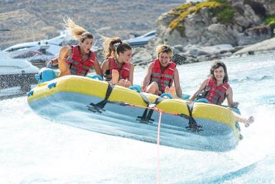 Small-Group Crazy Sofa Water Activity in Tenerife