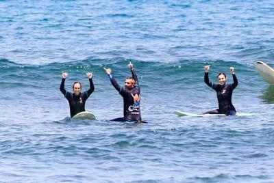 Group Surf Class in Playa de Las Américas with Photographs Group Surf Class in Playa de Las Américas with Photographs