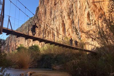 Walking the famous hanging bridges of Chulila
