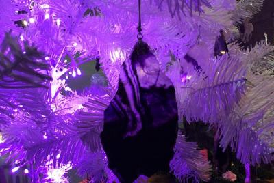 Self Guided Cavern Tour with Make a Blue John Stone Christmas Dec