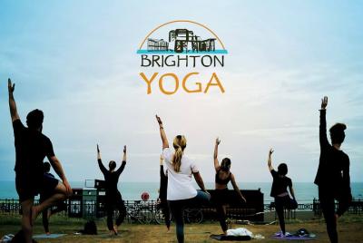 Outdoor Yoga Class at Hove Lawns Beach