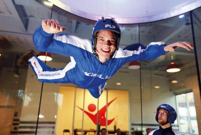 Basingstoke iFLY Indoor Skydiving Experience - 2 Flights & Certif