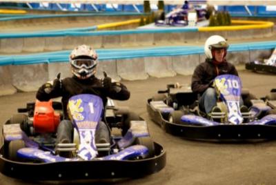 Indoor Go-Kart Experience in Horni Pocernice from Prague