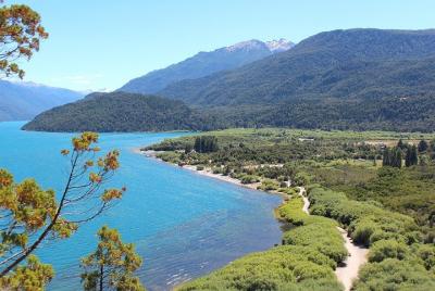 El Bolson & Puelo Lake from Bariloche El Bolson & Puelo Lake from Bariloche