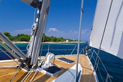 Naxos & Koufonisia with traditional boat