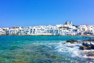 City walk, photo walk tour of Naoussa, traditional harbour villag City walk, photo walk tour of Naoussa, traditional harbour villag