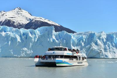 Sunset in Lago Rico of the Perito Moreno Glacier with visit to the catwalks Sunset in Lago Rico of the Perito Moreno Glacier with visit to the catwalks