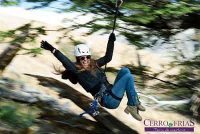 Zipline in Cerro Frias Zipline in Cerro Frias