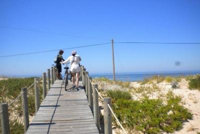 Cycling the Algarve Cycling the Algarve's Ria Formosa from Faro