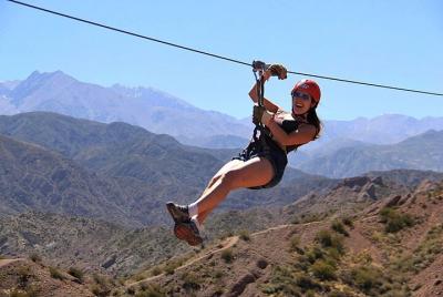 Zipline Adventure from Mendoza in Potrerillos Valley Zipline Adventure from Mendoza in Potrerillos Valley