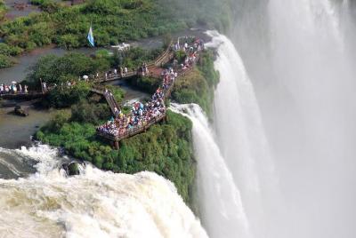 Private Argentinian Iguazú Falls Tour with Jungle Mini Safari & Boat Ride Private Argentinian Iguazú Falls Tour with Jungle Mini Safari & Boat Ride
