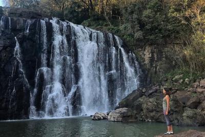 Full Day On Private: Forest & Kayak & River Navigation to a cascade