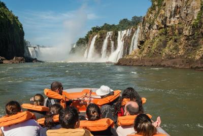 Brazilian Side of the Falls and Boat Tour Macuco Safari - All Tic