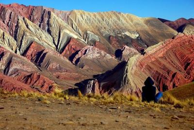 Hornocal, 14 colors mountain, trough Humahuaca´s gorge Hornocal, 14 colors mountain, trough Humahuaca´s gorge