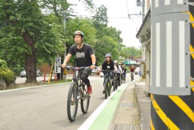 Sakutto from the inn! Hot spring town short course