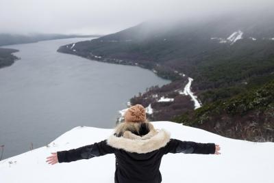 Lago Escondido and winter centers