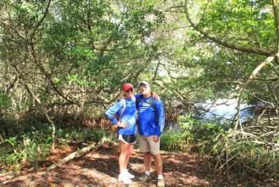 Hike with private guide through Aruba Hike with private guide through Aruba's mangrove forest