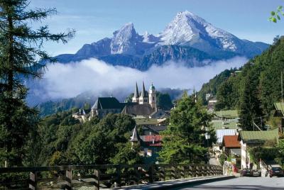 Bavarian Mountains including Berchtesgaden from Salzburg Bavarian Mountains including Berchtesgaden from Salzburg