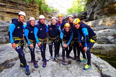 Canyoning in Almbach with a state-certified guide Canyoning in Almbach with a state-certified guide