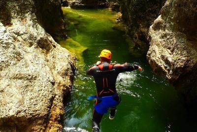 Canyoning in the Strubklamm with a state-certified guide Canyoning in the Strubklamm with a state-certified guide