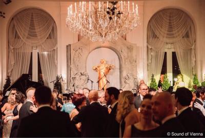 Johann Strauss Ball in Kursalon in Vienna Johann Strauss Ball in Kursalon in Vienna