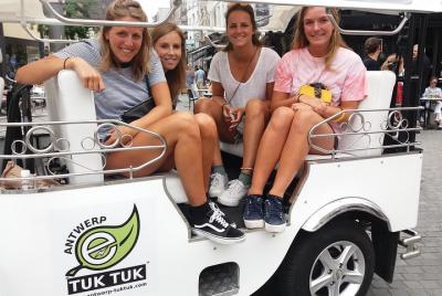 TukTuk tour through historic Antwerp of 1.5 hours TukTuk tour through historic Antwerp of 1.5 hours