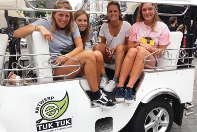TukTuk Tour through historic Antwerp 2.5h TukTuk Tour through historic Antwerp 2.5h