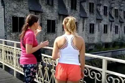 Running + Dancing = Rancing Ghent Running + Dancing = Rancing Ghent