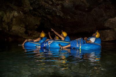 Private Tour : Xunantunich Cave Tubing and Zip line from Ambergris caye Private Tour : Xunantunich Cave Tubing and Zip line from Ambergris caye