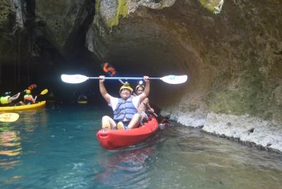 Cave Kayaking for cruise passengers