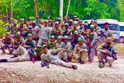 Belize Jungle Paintball Challange Belize Jungle Paintball Challange