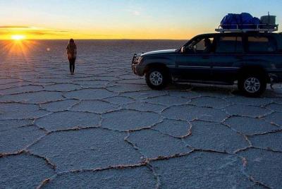 Uyuni Salt Flats (Stars + Sunrise)  Uyuni Salt Flats (Stars + Sunrise)
