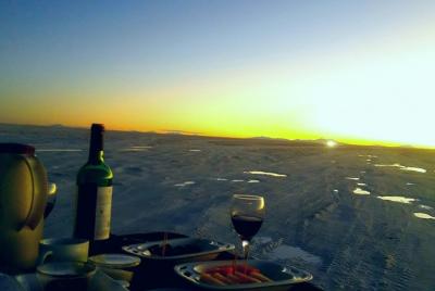 Private gourmet dinner in Uyuni Salt Flats, with Hotel Pick up.