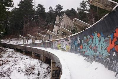 1984 Olympic Games Bobsled Track Tour