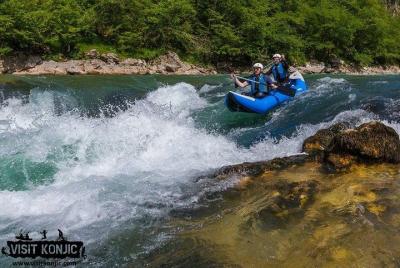 Canoeing Neretva river Canoeing Neretva river