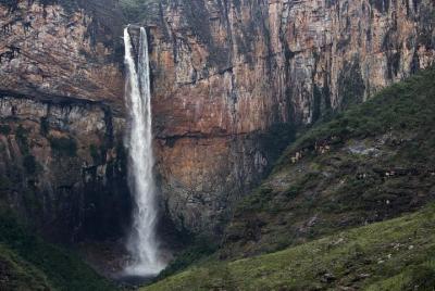 Tabuleiro Waterfall - Largest waterfall of Minas Gerais with 273m