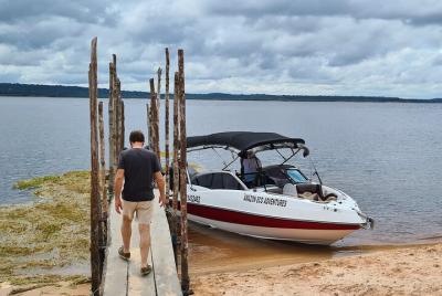 From Manaus: Speedboat Tour to Rio Negro and Rio Tarumã From Manaus: Speedboat Tour to Rio Negro and Rio Tarumã
