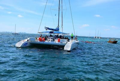 An Amazing Day of Catamaran ride to Isla Mujeres with Snorkel