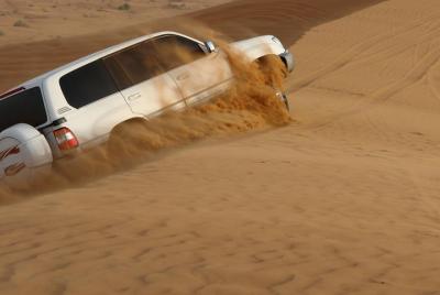 Abu Dhabi Desert Morning Safari: 4x4 Dune Bash, Camel Ride and Sa