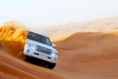 Doha Safari: Bash The Dunes, Camel Ride and Sandboarding