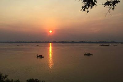 Sunset on Tonle Sap Lake