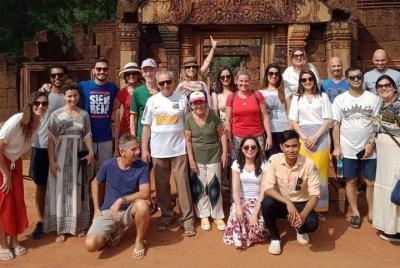1 Day Angkor Wat With Small Circuit & Banteay Srei-Free Airport P