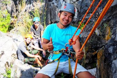 Discovery Tour: Caving, Climbing, Via Ferrata and Abseiling in Kampot Discovery Tour: Caving, Climbing, Via Ferrata and Abseiling in Kampot