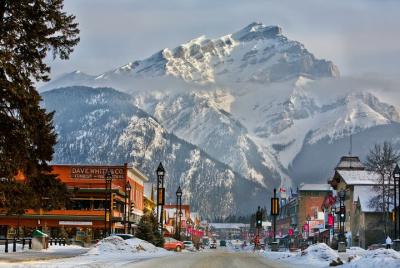 Small Group Winter Banff Discovery 1-Day Tour w/Hot Springs from 