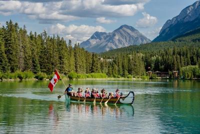 Banff National Park Big Canoe Tour  Banff National Park Big Canoe Tour