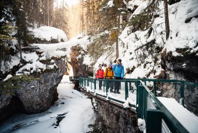 Johnston Canyon Icewalk Johnston Canyon Icewalk