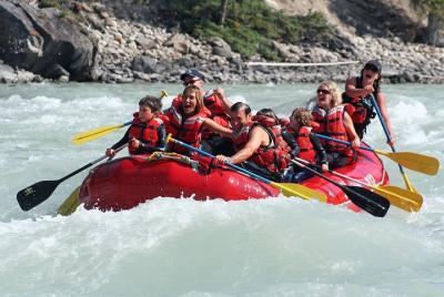 Athabasca Expressway Whitewater Rafting Jasper - Class II Athabasca Expressway Whitewater Rafting Jasper - Class II