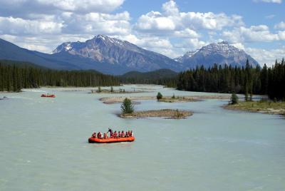 Athabasca River Easy Scenic Raft Trip Athabasca River Easy Scenic Raft Trip