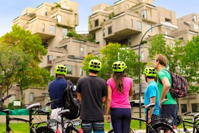 Young Family Private Guided Bike Tour in Montreal Young Family Private Guided Bike Tour in Montreal