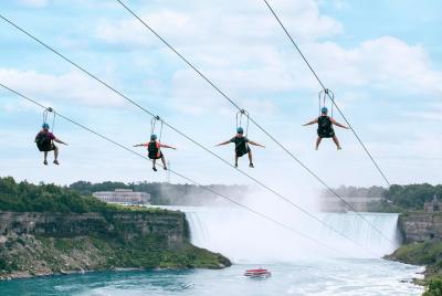 Zipline To The Falls in Niagara Falls, Canada Zipline To The Falls in Niagara Falls, Canada